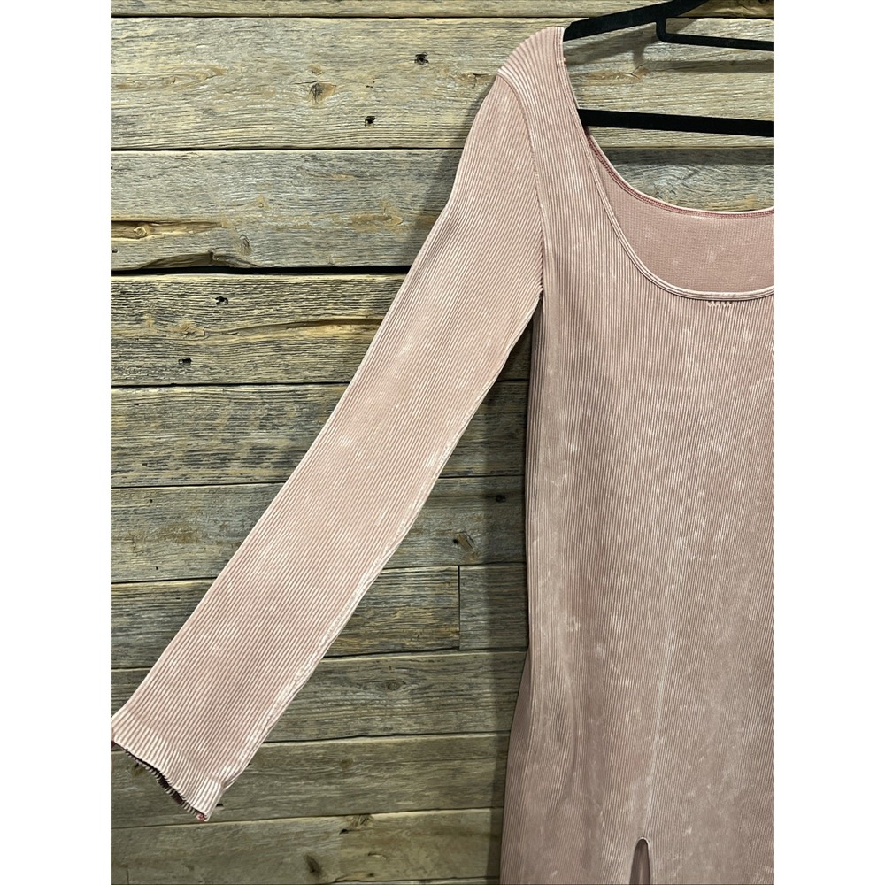 NWT BDG URBAN OUTFITTERS Callie Long Sleeve Bodycon Rib Knit Midi Dress Size L‎ - Picture 5 of 11
